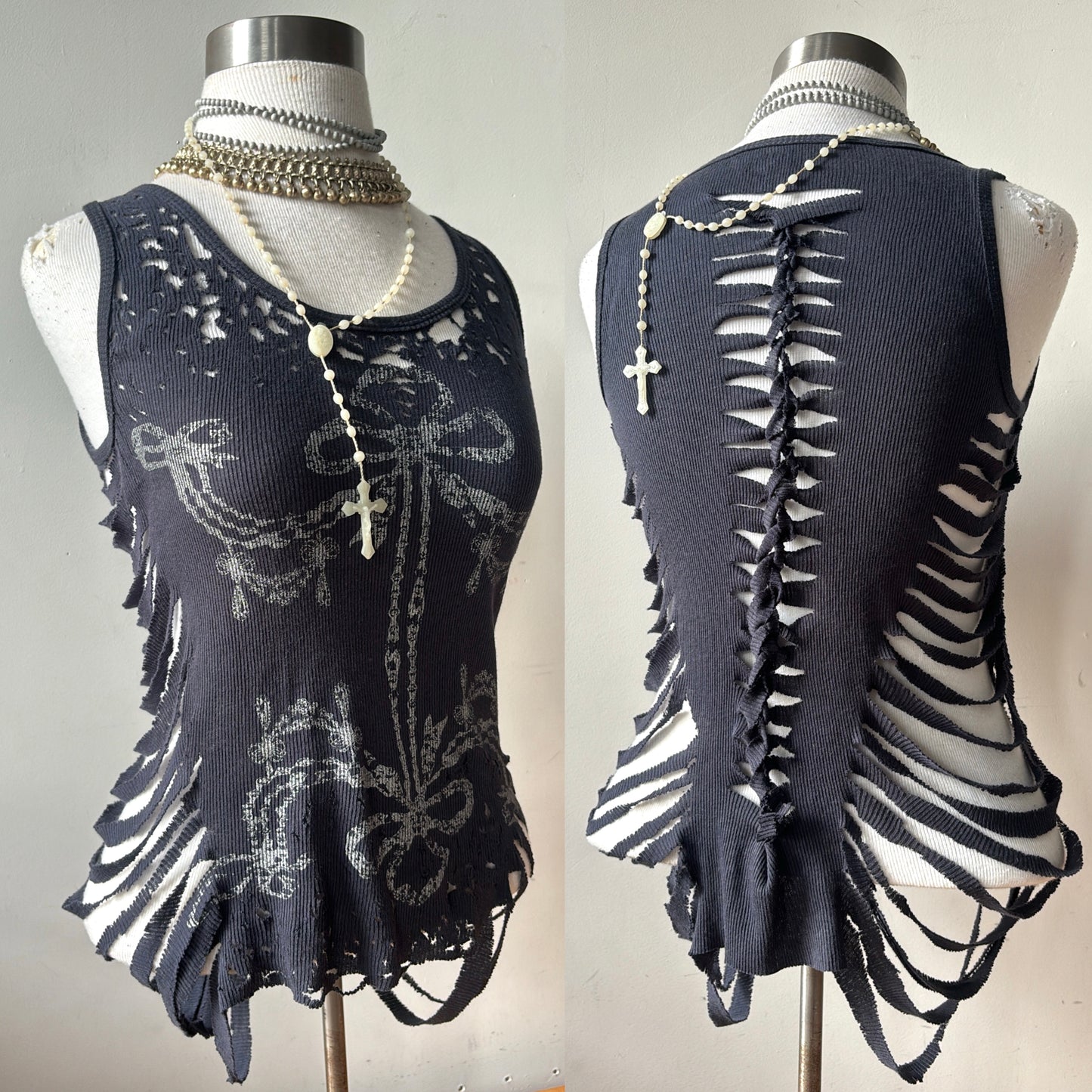 skeletal bow tank