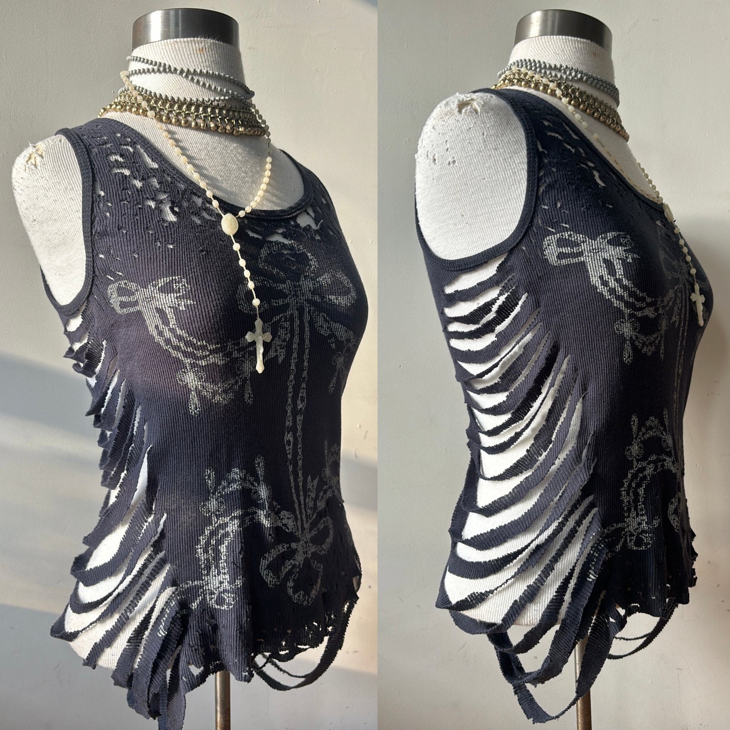 skeletal bow tank