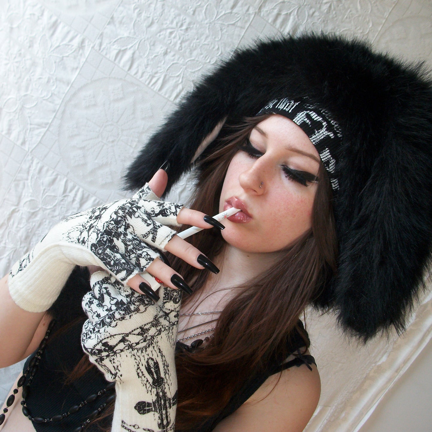 worshiped gloves - ivory