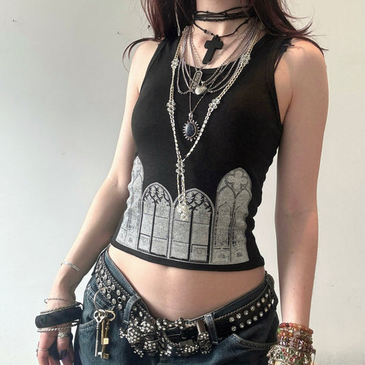 the gothic window tank - inverted