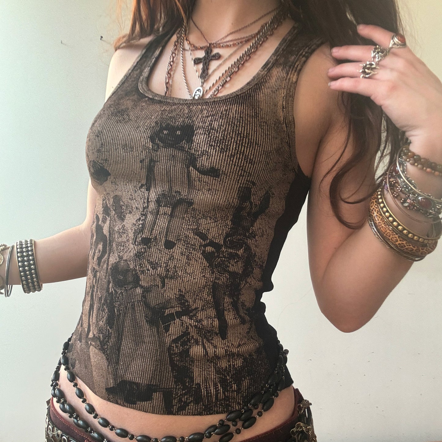 copper baby doll tank
