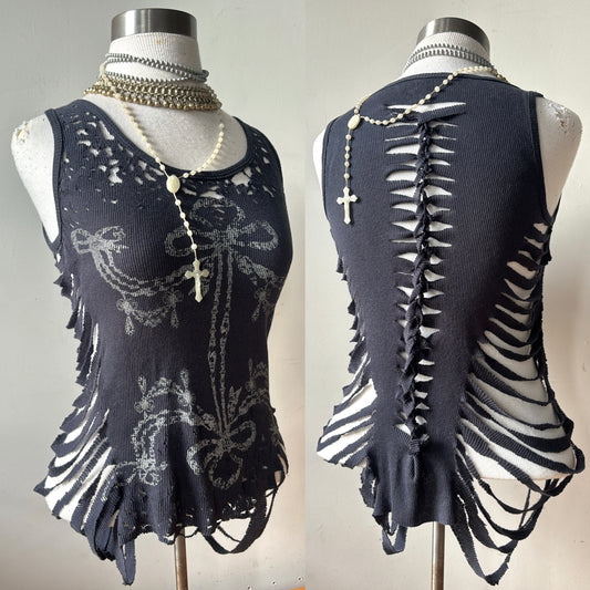 skeletal bow tank