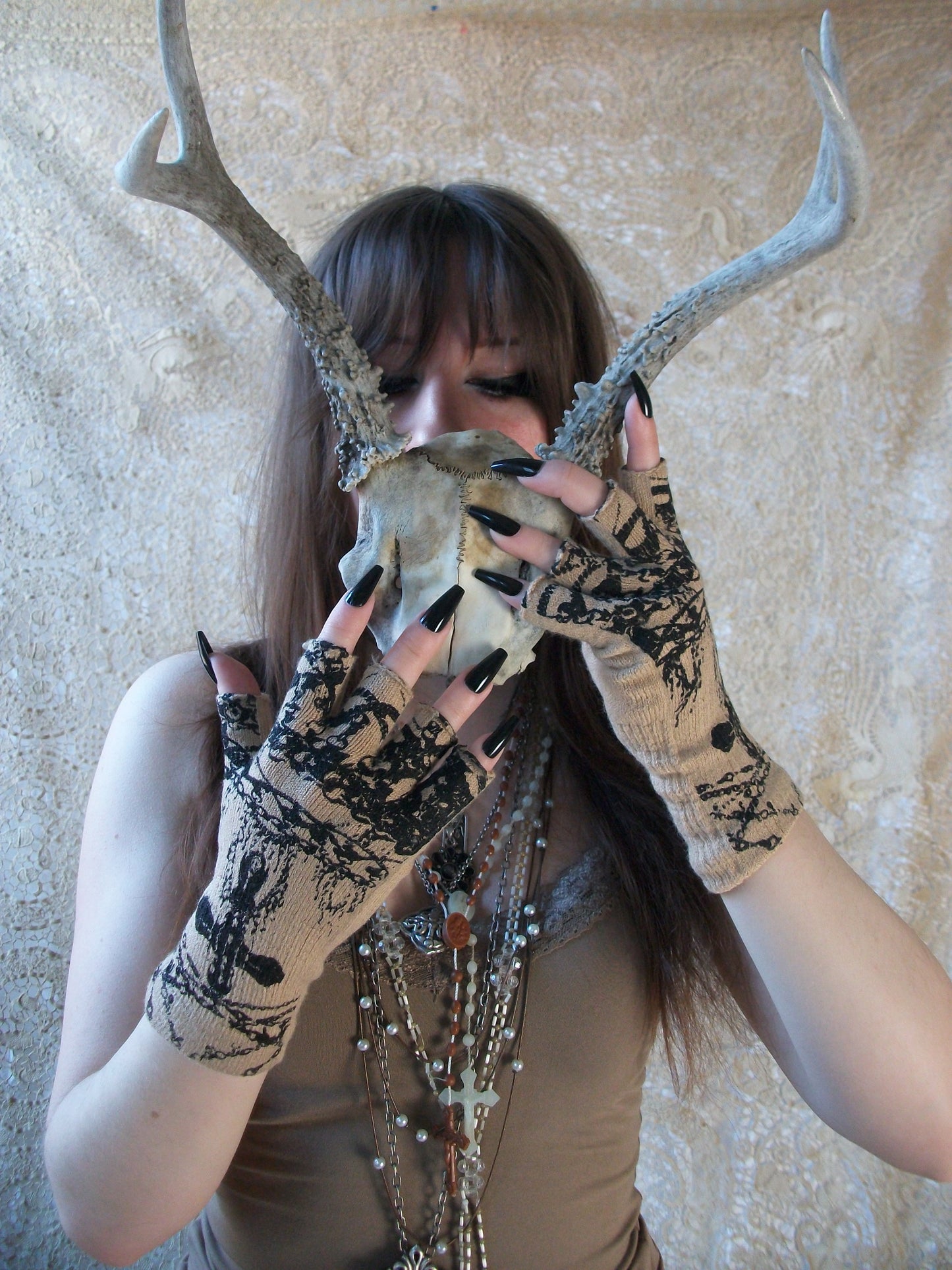 worshiped gloves - tan