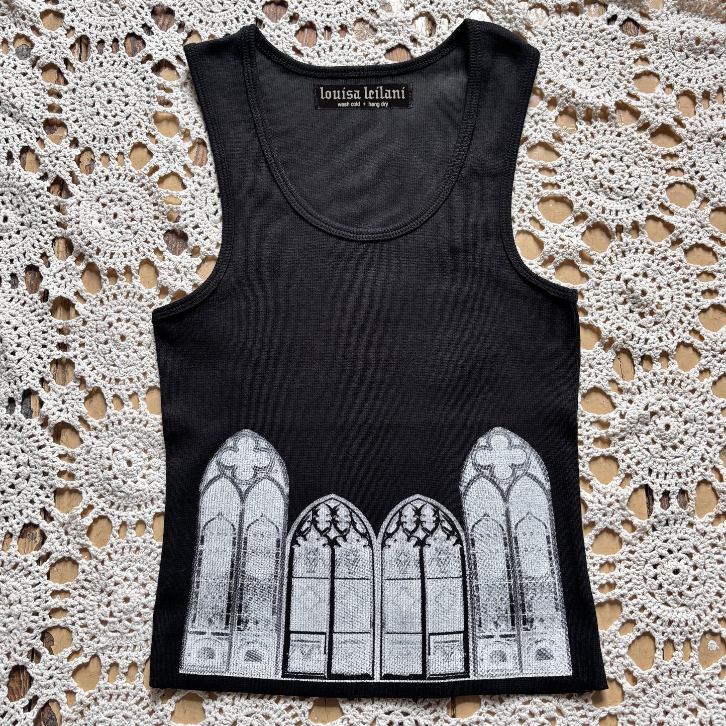 the gothic window tank - inverted